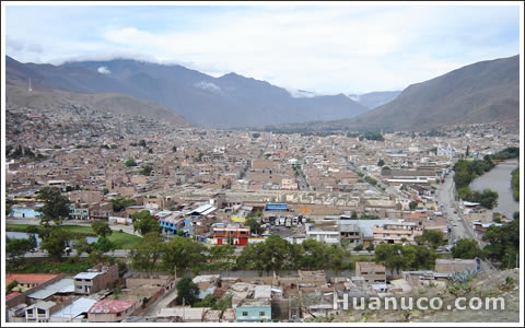Vista panoramica de Huanuco