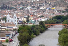 Hu&aacute;nuco Peru ciudad y rio