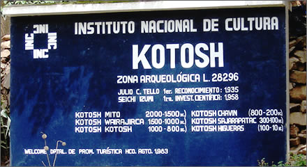 Kotosh Peru